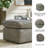 Foriff Upholstered Ottoman