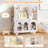 35''Hx31.2''W Kids Bookshelf and Toy Storage Organizer, Organizer Cabinet, Book Display-704149362