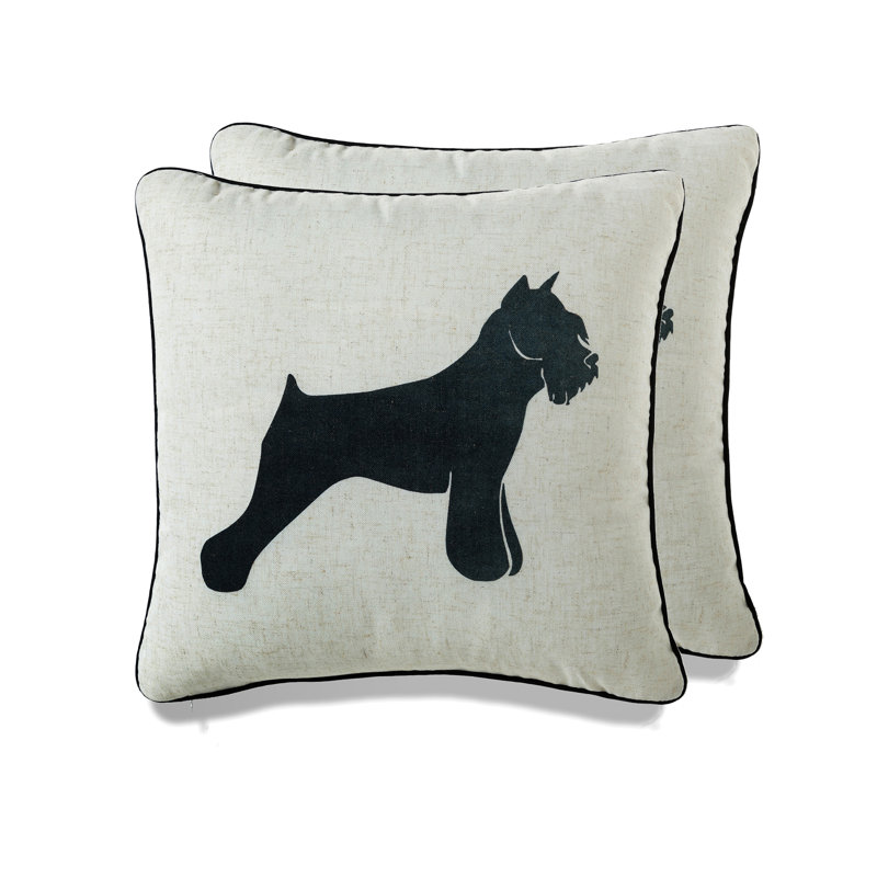  Housse de coussin Animal - ensemble de 2