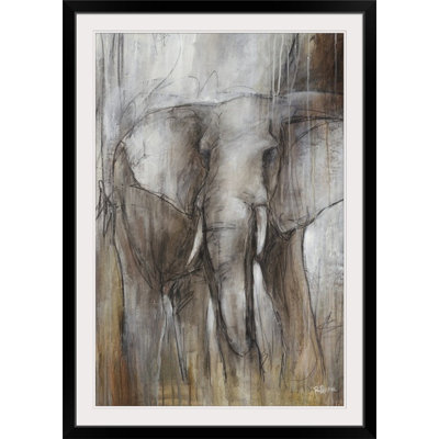 'étude D'éléphant Par Peinture Impression Rikki Drotar