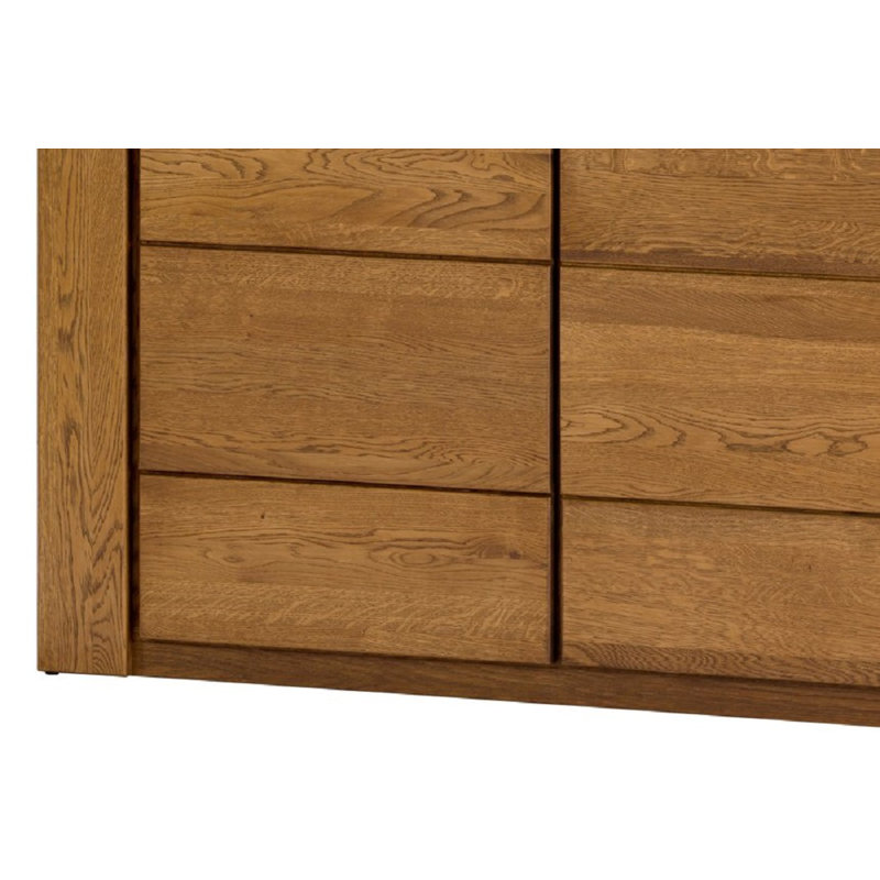 VELVET Manufactured + Solid Oak Wood 2-Door Sideboard