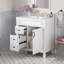 Meuble-lavabo 30 po avec lavabo en céramique-642106887