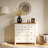 5 Drawer Dressser With Solid Wood Knobs