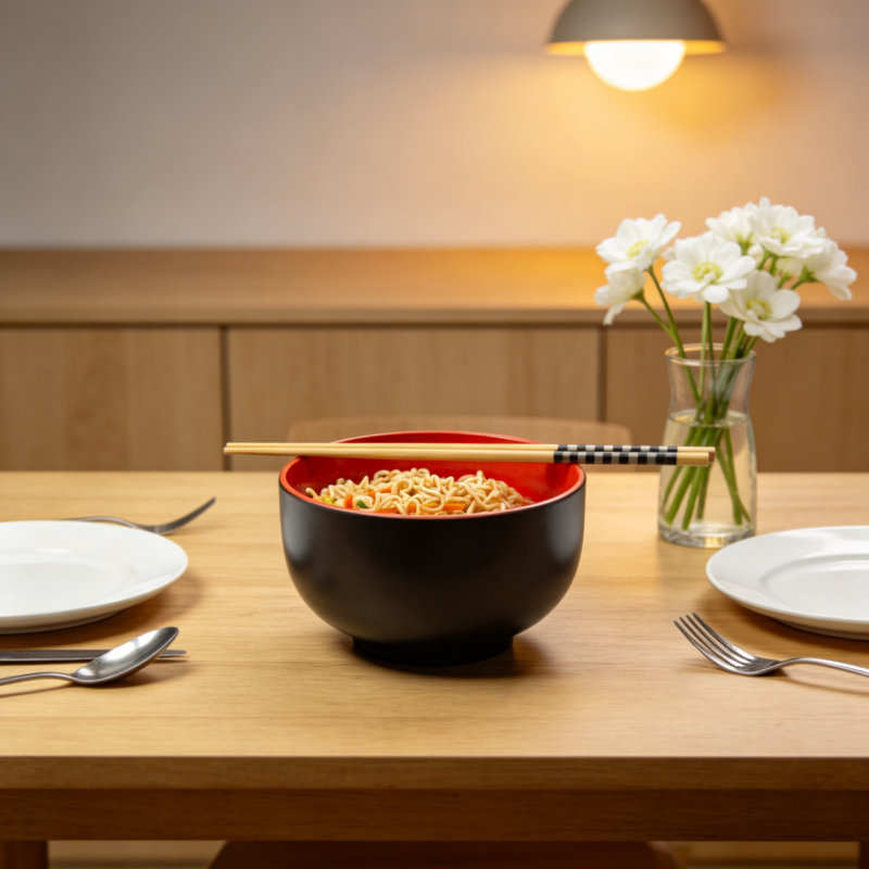 Ensemble de 4 bols ramen en céramique 34 oz japonaises allant au lave-vaisselle