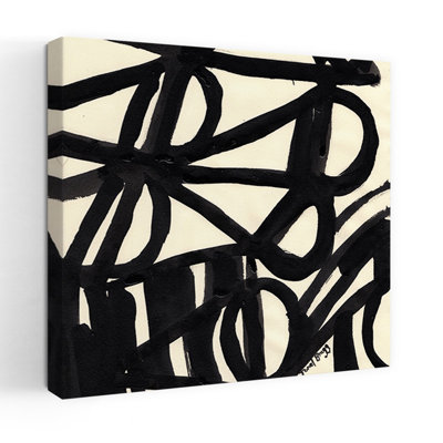 Art contemporain abstrait géométrique audacieux