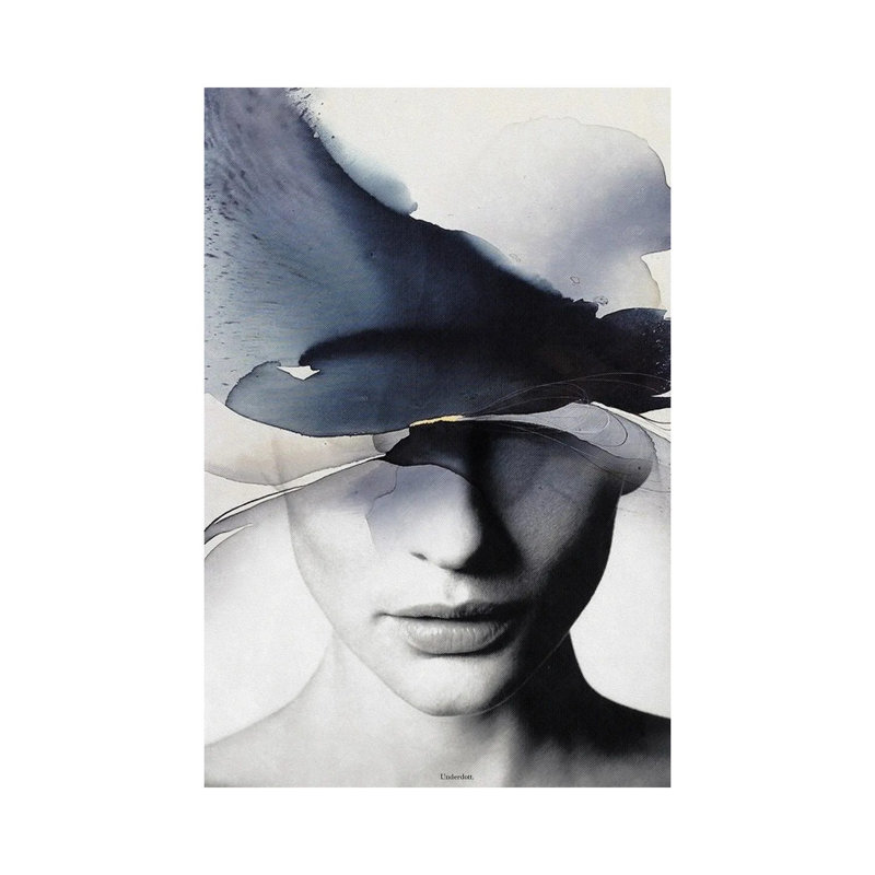 Blue Dream by Underdott Art - Wrapped Canvas Print, 66.04 cm H x 45.72 cm W x 3.175 cm D