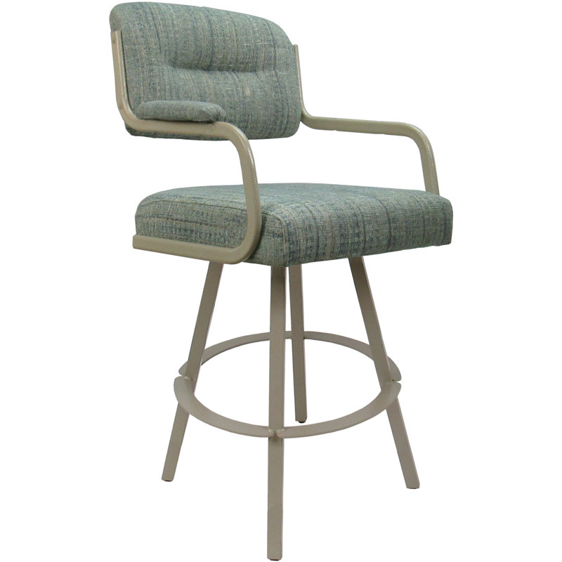 Katenia Watusi aquatinte, Mélange de polyester bleu / cadre beige