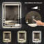 Miroir de commode illuminé sans cadre-1639248386