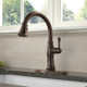 Cassidy™ Pull Down Touch Single Handle Kitchen Faucet with Side Spray