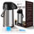 Airpot Coffee Carafe  - 64oz / 1.9L Insulated Stainless Steel Coffee Dispenser with Pump