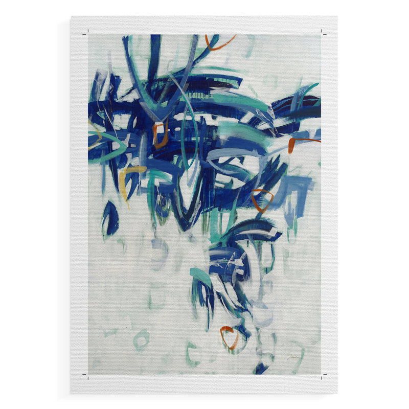 Child's Play I - Impression sur toile seulement - NON-CADRE, H 48 po x l 32 po