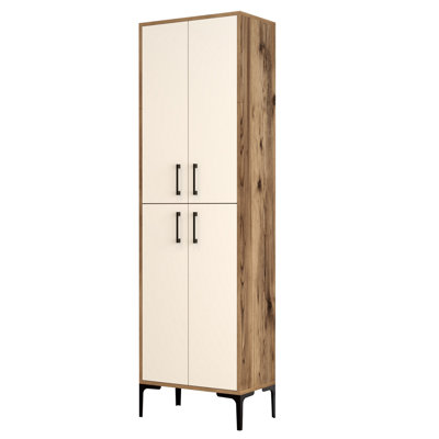 Arvydas Freestanding Linen Cabinet