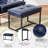 Buren Iron Accent Stool-97851124