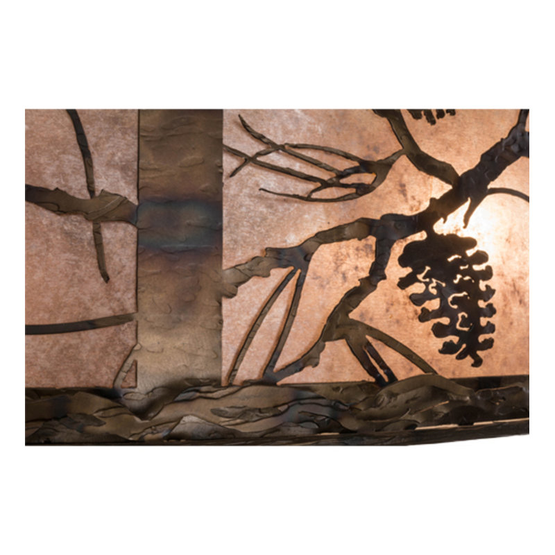 Whispering Pines Downrod Ceiling Fan