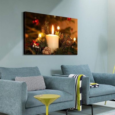 1 Piece Wrapped Canvas Wall Art