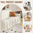 Wald Cat-Scratch Resistant Couch Cover, Durable Sofa Cover for 3 Cushion Couch Washable, Pet Friendly Couch Protectors Anti Slip  Love Seat Slipcovers for Dogs Pets-542375229-542375231