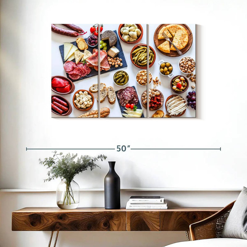 Yarlin Spanish Style Tapas, 24" H x 38" W