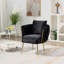 Fauteuil en velours capitonné Elandus-1148992732