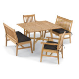 Wexford Outdoor Dining Set with Cushions