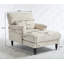 Chaise longue moderne, fauteuil inclinable de loisir intérieur rembourré, canapé-lit pour chambre à coucher, salon, salle d'étude, bureau, gris-171759564