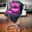 Maquillage pourpre mauve - coussin sensuel imprimé-30140531-30140535