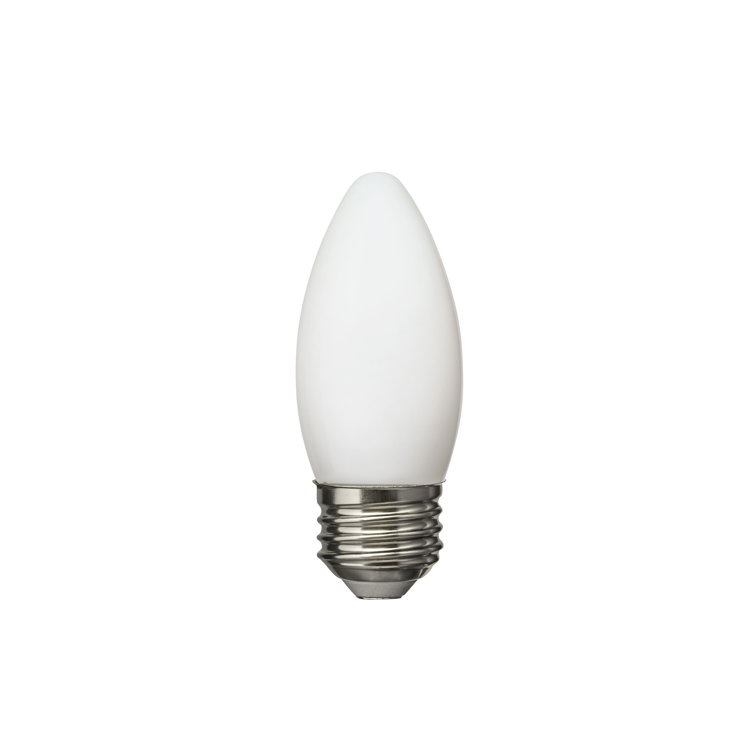 Visual Comfort & Co. LED Torpedo shape 4W 2700K Soft White E-26 Medium base Frosted light bulb