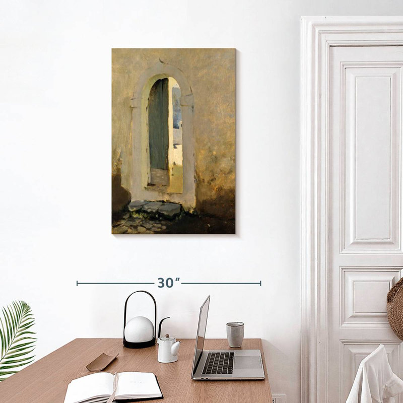 Lilie Open Doorway Morocco 1879-1880, 30" H x 20" W