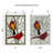 Northern Cardinal Window Panel