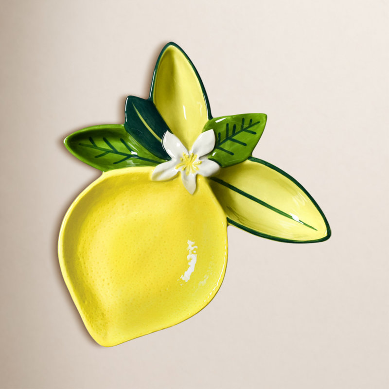 Coton Colors By Laura Johnson Citrus Ceramic Platter