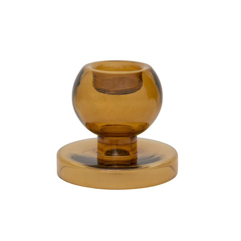 Photophore en verre 3,93 po Geri, Cuivre