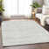 Premium Machine Washable Prisco Silver Rug