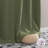 Grommet Room Darkening Linen Textured Curtain-607110993-607110984