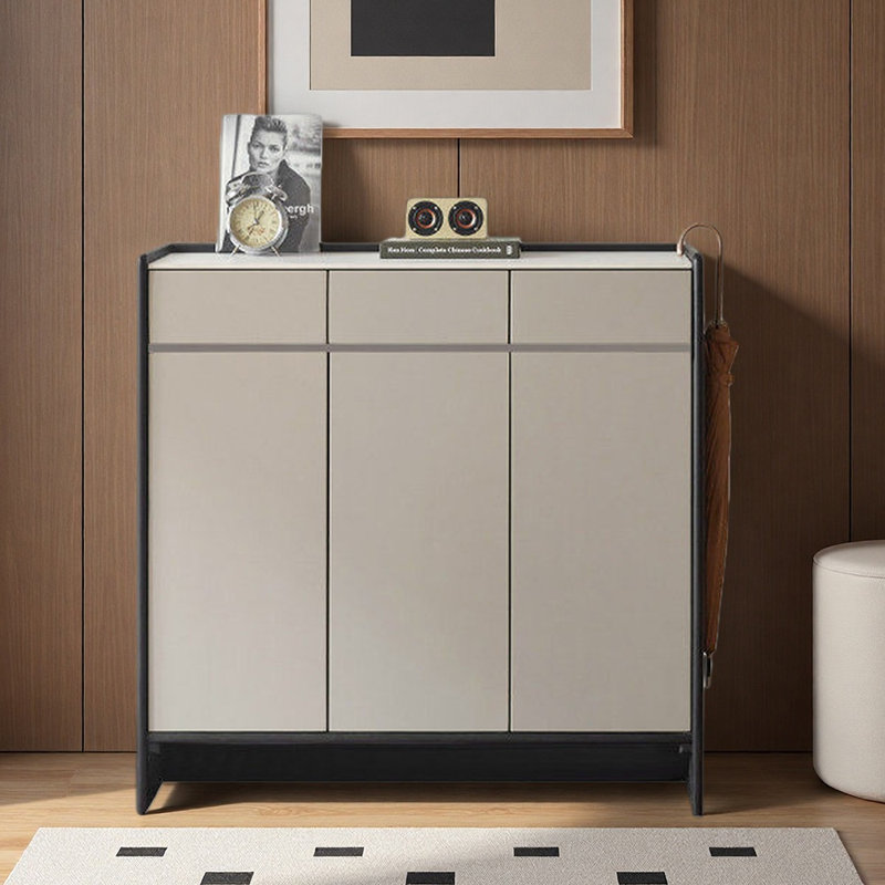 American style luxury storage shoe cabinet