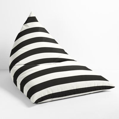 Large Sunbrella Outdoor Friendly Bean Bag Lounger by Latitude Run