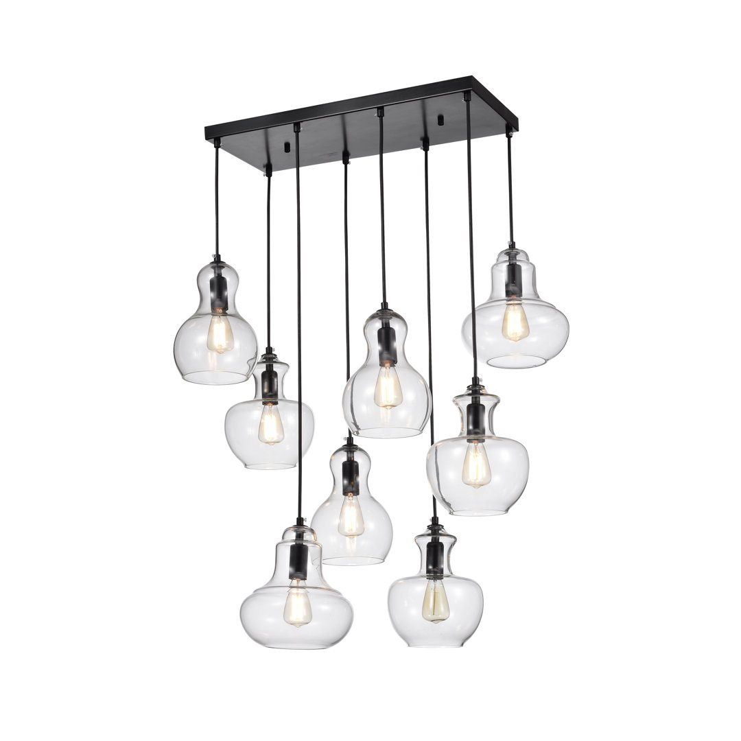 Spillman 8 - Light Cluster Pendant Gracie Oaks