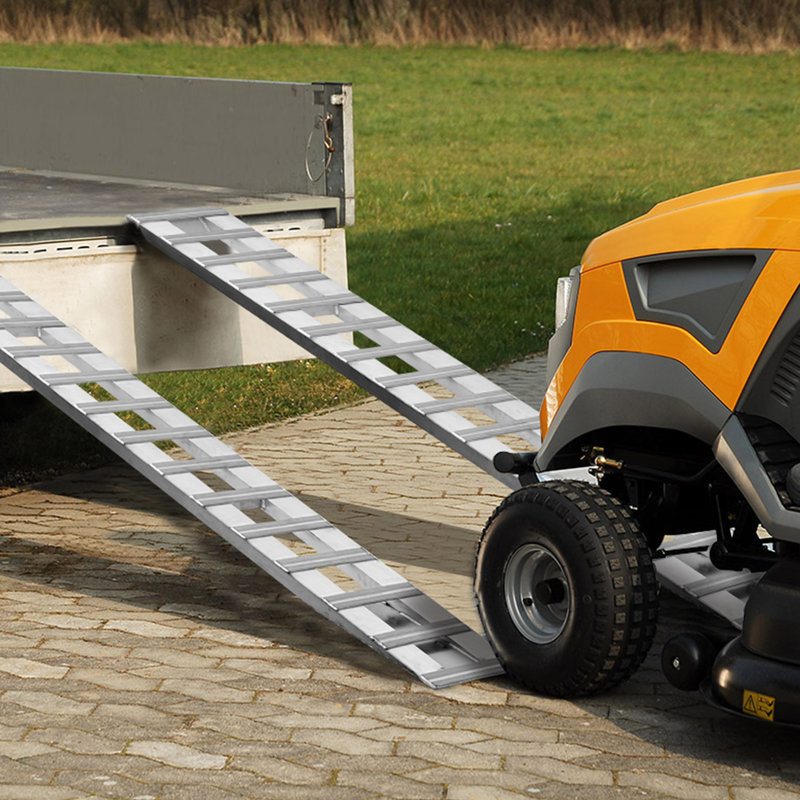 94 po x 15 po Rampes en aluminium capacité de 6000 lb Rampes de chargement 2 pièces