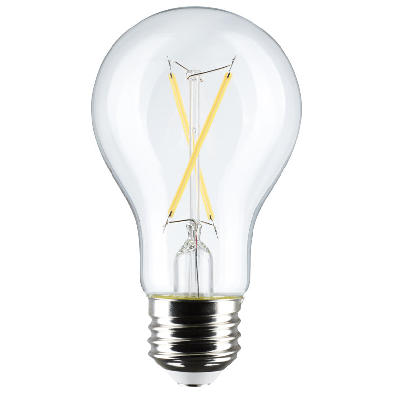 5 W A19 DEL transparent à culot moyen 120 V, 2700 K