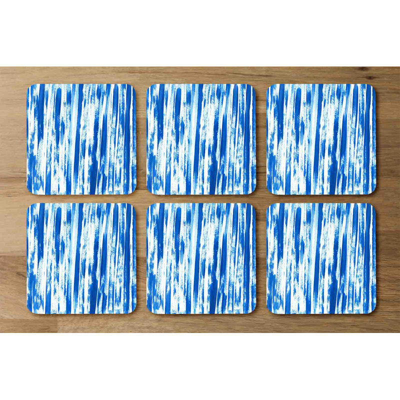 Kaydance Square 6 Piece Coaster Set