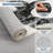 Washable Rug, Soft Non-Slip, Low Pile, Thin, Snake Print, Contemporary Accent Carpet for Kitchen, Hallway, Laundry.-856925258