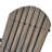 Rustic Style Foldable Chair, Gray, Made From Wood For Outdoor Comfort Gray Enjoyable Time-1034330593