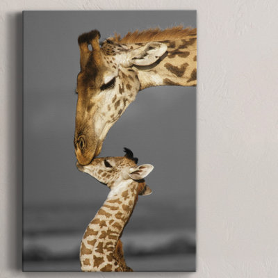 " Masai Mara Giraffe Family "