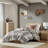 Comfortable Full/queen Bedding Sets, Plaid Polyester Classic Style For Home