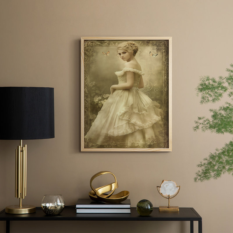Reproduction encadrée WOMEN Series CECLVII - bois massif