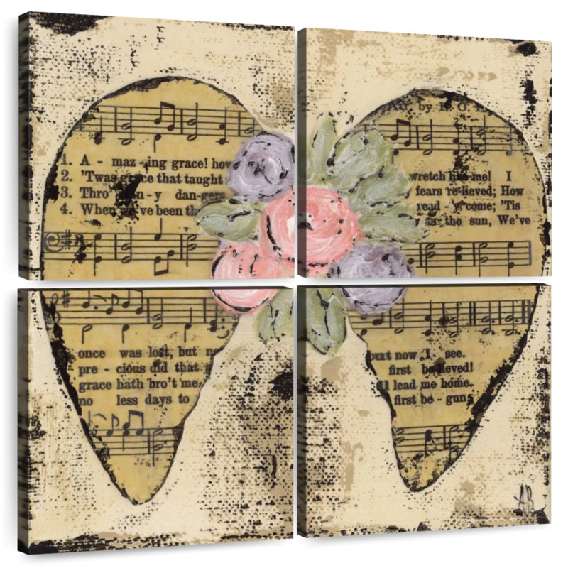 Harnek Amazing Grace Floral, 50" H x 50" W