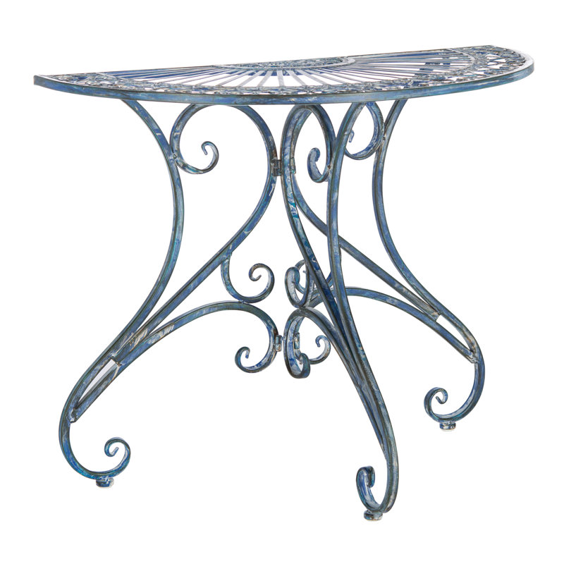 Annalise Accent Table, Blue