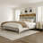 Modern Upholstered Platform Bed with Storage Headboard, Charging Station, RGB LED Lights-837564309-837564311