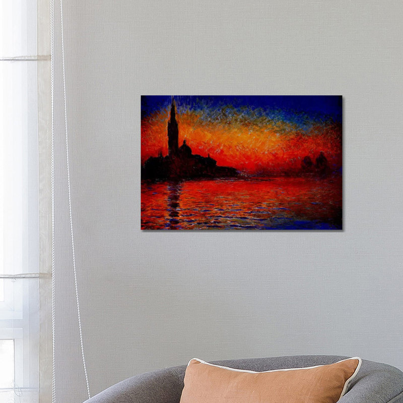 Claude Monet - Wrapped Canvas Print, 66.04 cm H x 45.72 cm W x 3.175 cm D