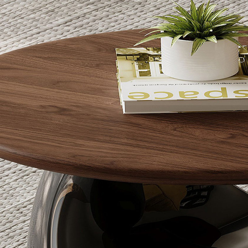 Table basse en bois de style italien