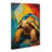 Tortoise Cubism - No Frame Print-652083999