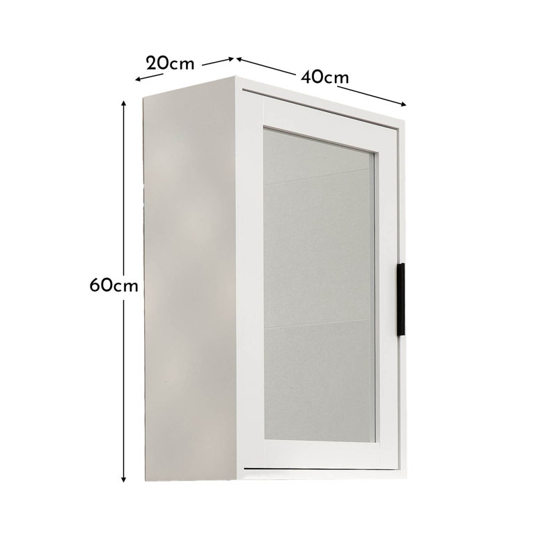Rosauro MDF Wall Bathroom Storage Cabinet